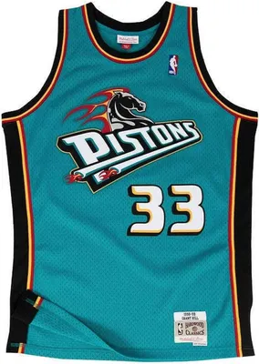 Produktbild von Mitchell & Ness NBA Swingman Road Jersey Detroit Pistons 1998-99 Grant Hill