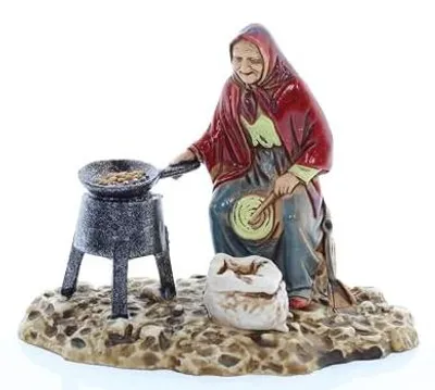 Zdjęcie produktu dla Figurka szopki kastagnaia 10 cm dekoracja bożonarodzeniowa prezent