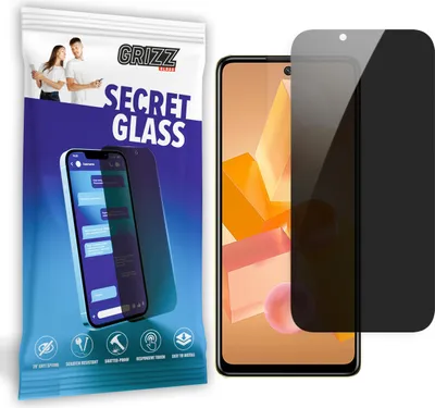 Zdjęcie produktu dla Szkło prywatyzujące GrizzGlass SecretGlass dla Infinix Hot 40i