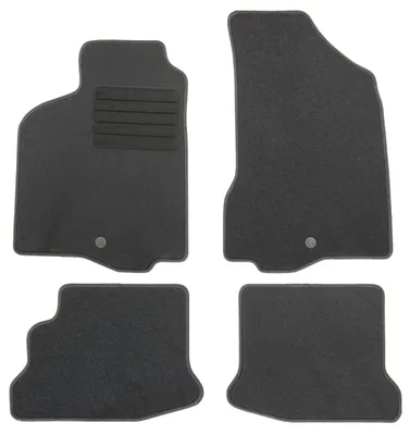 Produktbild von Fußmatten-Set für Seat Ibiza 6K, 09/1999-03/2002, 4-teilig, Schwarz