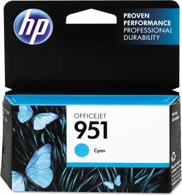 Image de Encre originale hp 951 (CN050AE) pour hp cyan