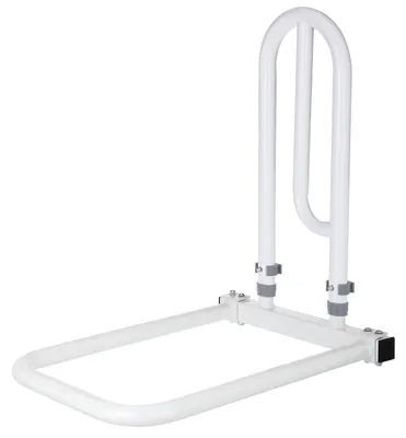 Zdjęcie produktu dla Uchwyt: stal, pokryty białym tworzywem sztucznym, Ø 21 mm, płyta: tworzywo sztuczne, 330 x 560 x 620 mm, biały