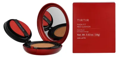 Produktbild von TIRTIR Mask Fit Red Cushion, Kompaktes Gehäuse, Empflindliche Haut, Zu Akne neigende Haut, Jeder Hauttyp, Feuchtigkeitsspendend, Nährend, Glättend, Anti-Makel, Feuchtigkeitsspendend, Neutral, Beige, 24N