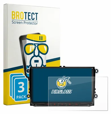 Produktbild von 3x BROTECT Schutzglas für Xtrons ID90MTVL Schutzfolie Panzer Folie Glas Display Schutz klar