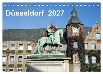 Produktbild von Düsseldorf 2027 (Tischkalender 2027 DIN A5 quer), CALVENDO Monatskalender