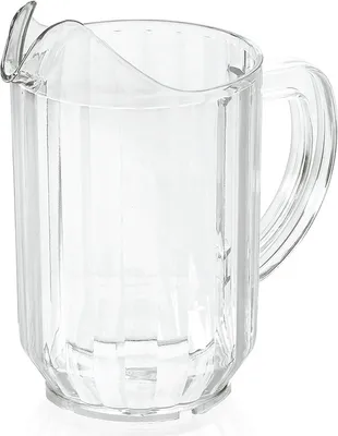 Produktbild von 15x Krug / Karaffe mit Eislippe 0,95 l, Polycarbonat