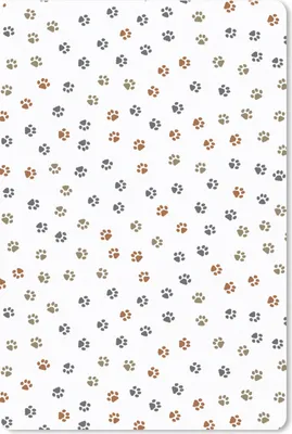 Produktbild von MuchoWow® Mauspad Mousepad Katzen - Pfotenabdruck - Haustiere - Muster 18x27 cm - Mousepads - Maus Mat - Pad - Mausunterlage
