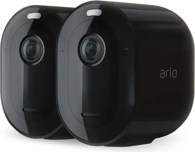 Produktbild von Arlo Pro 3 2er-Set  Außenkamera, Farbe:Schwarz