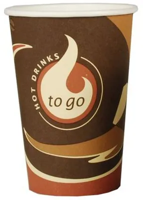 Produktbild von PAPSTAR To Go - Tasse - Grösse 8 cm - Höhe 11.6 cm - 0.3 L - Einweg (Packung mit 50)