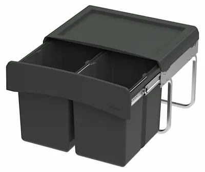 Produktbild von WESCO® Clap 345 K/500-2, Abfallsammelsystem, anthrazit