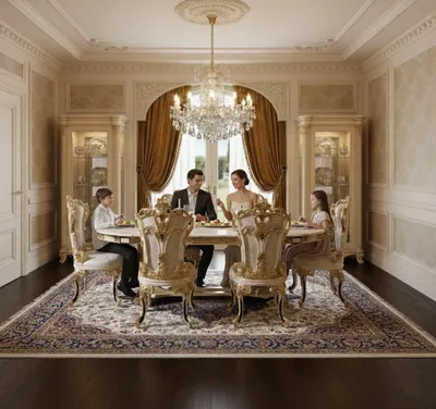 Produktbild von 6 stilvolle Stühle im klassischen Design mit elegantem Look
