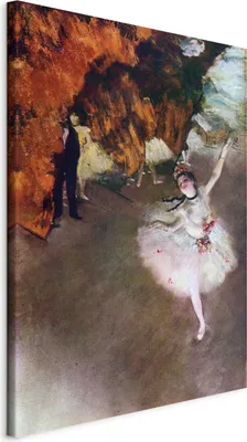 Zdjęcie produktu dla Włoski obraz na płótnie - Balerina 50x70 cm Reprodukcje l-G-10066-b-a