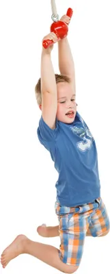 Immagine prodotto di Altalena a trapezio, altalena per bambini Ventolino, scivolo a corda girevole