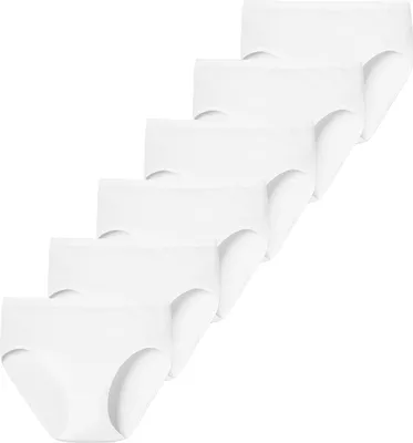 Produktbild von Schiesser 6er Pack Original Classics Feinripp Hüftslip Traditionelle Passform, Formstabil, Zeitlose Wäsche ohne Seitennähte