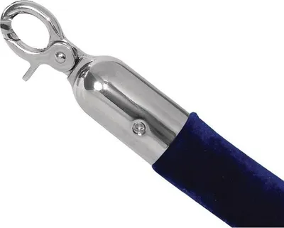 Produktbild von Bolero Absperrkordel in blau und 1,5 Meter