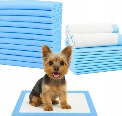 Produktbild von Ekspand | Hygienematten Für Hunde - Blau - 45x60 cm - 50 Stück - Saugfähige Hundematten
