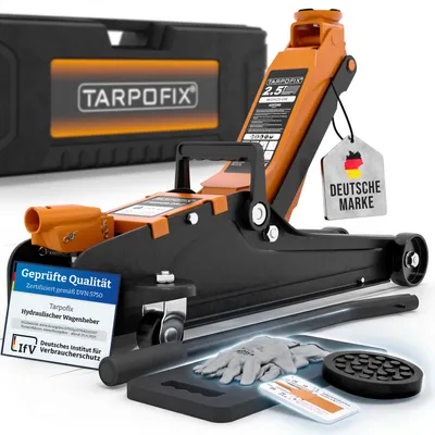 Produktbild von Wagenheber 2500kg mit Koffer - Orange