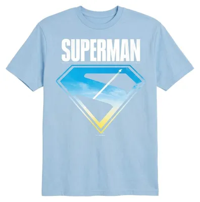 Produktbild von Superman - "Flight" T-Shirt für Herren/Damen Uni TV35330 (3XL) (Hellblau)