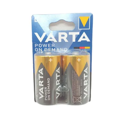 Produktbild von VARTA Batterien D 12 Stück Power on Demand Alkaline Vorratspack Smart Flexibel Leistungsstark Computerzubehör Smart Home Geräte  Germany