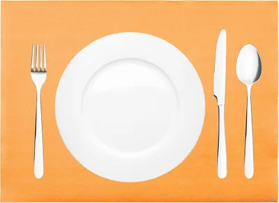 Produktbild von Sovie HORECA Tischset Curry/Orange aus Linclass® Airlaid 40 x 30 cm, 100 Stück