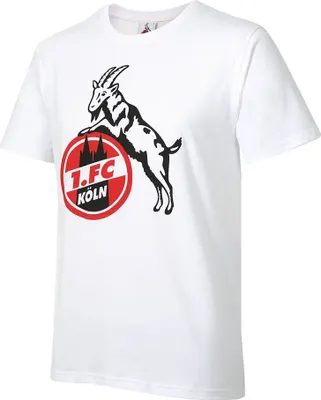 Produktbild von 1. FC Köln T-Shirt "Basic weiß" Gr. 3XL