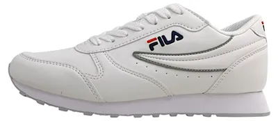 Immagine prodotto di Fila Orbit, scarpe basse da donna, modello stringato, colore bianco, ideali per il tempo libero
