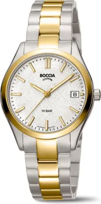 Produktbild von Boccia Damenuhr Titan bicolor 3374-02