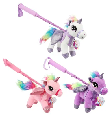 Obrázek produktu pro Toi-Toys plyšový jednorožec s holí Assorted