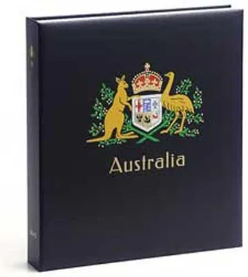 Produktbild von DAVO 1641 Luxus Leerbinder Briefmarkenalbum Australien I