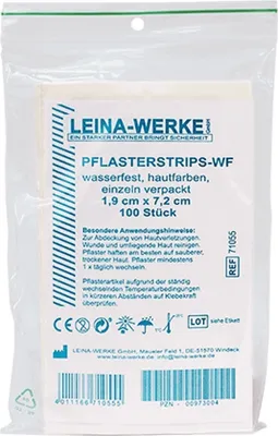Immagine prodotto di Strisce di gesso WF 1,9x7,2 cm (100 pz.)