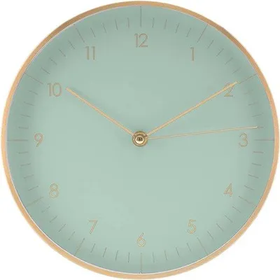 Produktbild von Einfache minimalistische Wanduhr mit Sekundenzeiger - moderne Interieurdesign - ideal für Wohnzimmer, Büro oder Küche - weißer Stil
