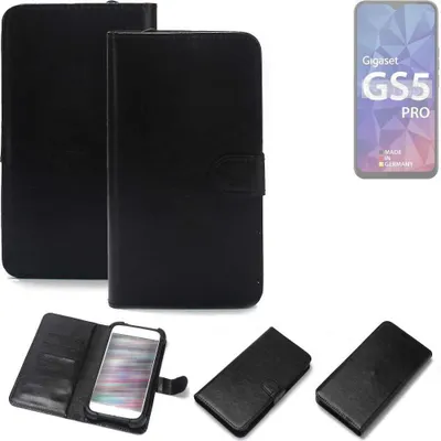 Produktbild von K-S-Trade Handyhülle Schutzhülle kompatibel mit Gigaset GS5 Pro SE Handy Schutz Hülle Handyhülle Bumper schwarz 1x