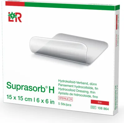 Immagine prodotto di Suprasorb H Hydrocoll.bandage sottile 15x15 cm 5 pz