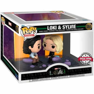Immagine prodotto di Funko Pop! Moment Marvel - Ekskluzywna figurka Loki i Sylvie
