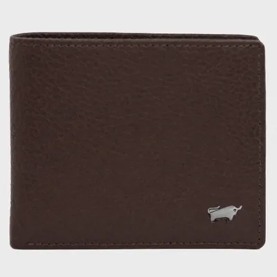 Produktbild von Portemonnaie THEO RFID Geldbörse 4+4 Kartenfächer braun Herren - Leder