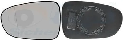 Produktbild von Spiegelglas Glas Aussenspiegel asphärisch, unbeheizt links