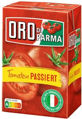Image de Tomates Oro di Parma passées au goût de fruit complet, paquet de 1 400g