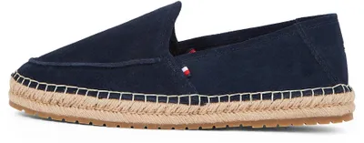 Immagine prodotto di Tommy Hilfiger, scarpe da uomo, mocassini espadrillas Flex con logo, blu (Desert Sky), taglia 40