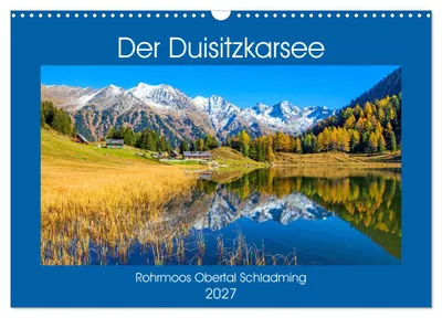 Produktbild von Der Duisitzkarsee (Wandkalender 2027 DIN A3 quer), CALVENDO Monatskalender