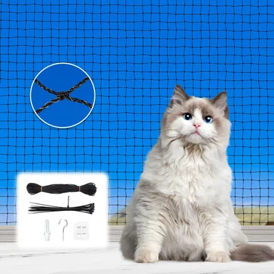 Produktbild von Katzennetz für Balkon, 8 x 3 Meter