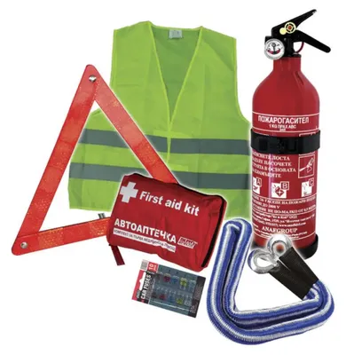 Produktbild von Notfall-Auto-Set 6-Teilig Auto Practic 6-Teilig