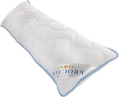 Image de Coussin latéral Unyqoos® PROCAVE TopCool, avec housse rembourrée, 40 x 145 cm, respirant et lavable, 100% polyester – Coussin de grossesse et d'allaitement