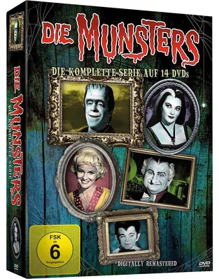 Zdjęcie produktu dla Die Munsters - Die komplette Serie (14 DVDs)