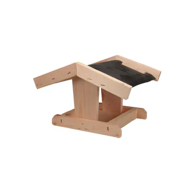 Obrázok produktu pre Nohel Garden NG 9758fo No.6 drevené prírodné kŕmidlo 24x22x17cm