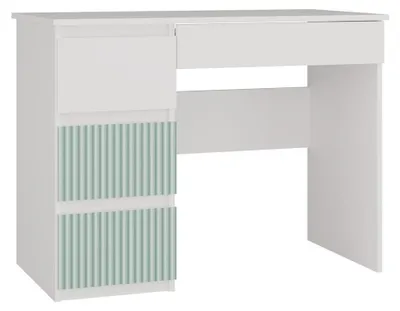 Produktbild von Topeshop MIJAS L FR MINT KPL, Gerade, Rechteckige Form, Partikelbord, Partikelbord, Grün, Weiß