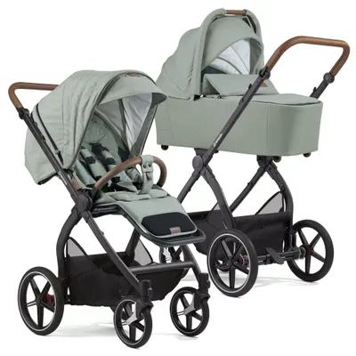 Produktbild von Gesslein FX4 Swing 2in1 Kinderwagen-Set inkl. Babywanne Panorama Lyx 689689