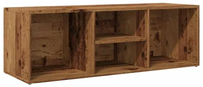 Obrázek produktu pro vidaXL Lavice na boty ve vzhledu regenerovaného dřeva 105x35x35 cm materiál na bázi dřeva