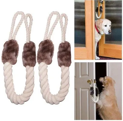 Immagine prodotto di Set doppio di fermaporte, tende di protezione, fermaporte, tende per porte, protezione per le dita a prova di bambino, niente più porte che sbattono – ideale per animali domestici (2 pezzi)