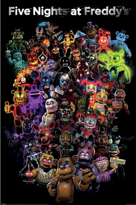Immagine prodotto di MB 123 - Five Nights at Freddy's - Poster 61x91,5 cm