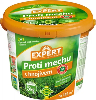 Obrázek produktu pro Nohel Garden Přípravek EXPERT na trávník proti mechu s hnojivem 5kg